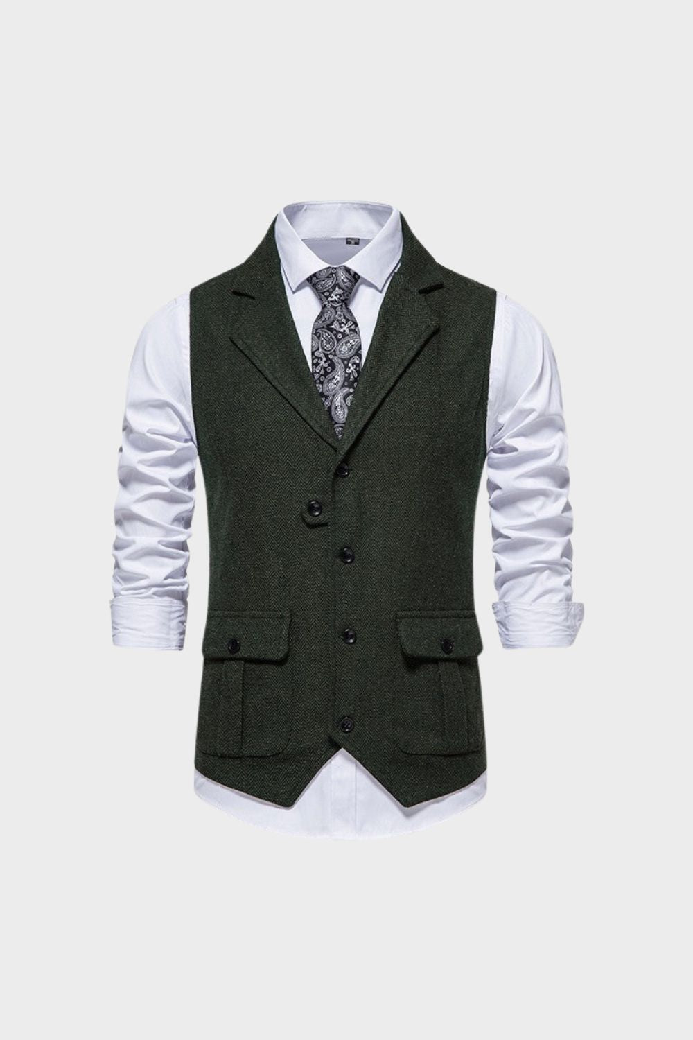 Men's Formal Waistcoat | Tailored Vest for Wedding & Smart Occasions