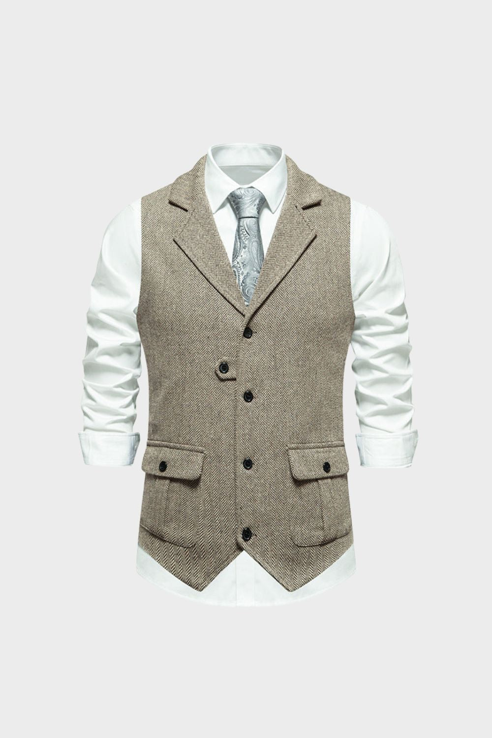 Men's Formal Waistcoat | Tailored Vest for Wedding & Smart Occasions