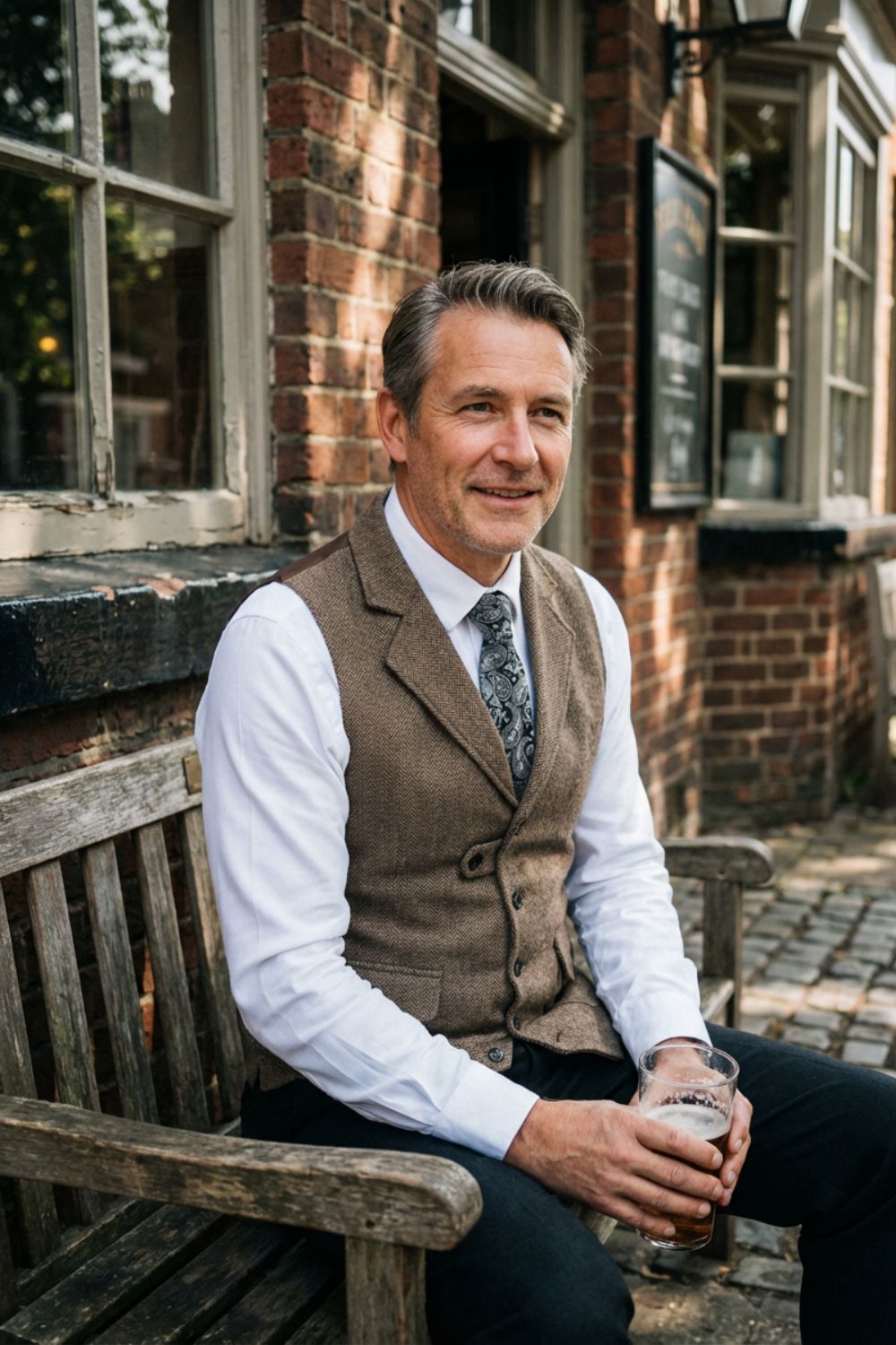 Men's Formal Waistcoat | Tailored Vest for Wedding & Smart Occasions
