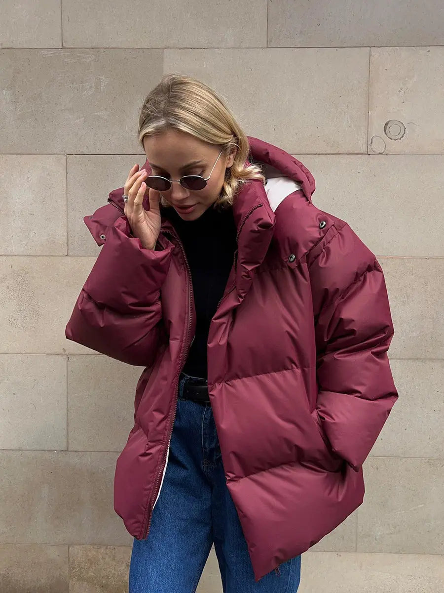 Women's Hooded Puffer Jacket