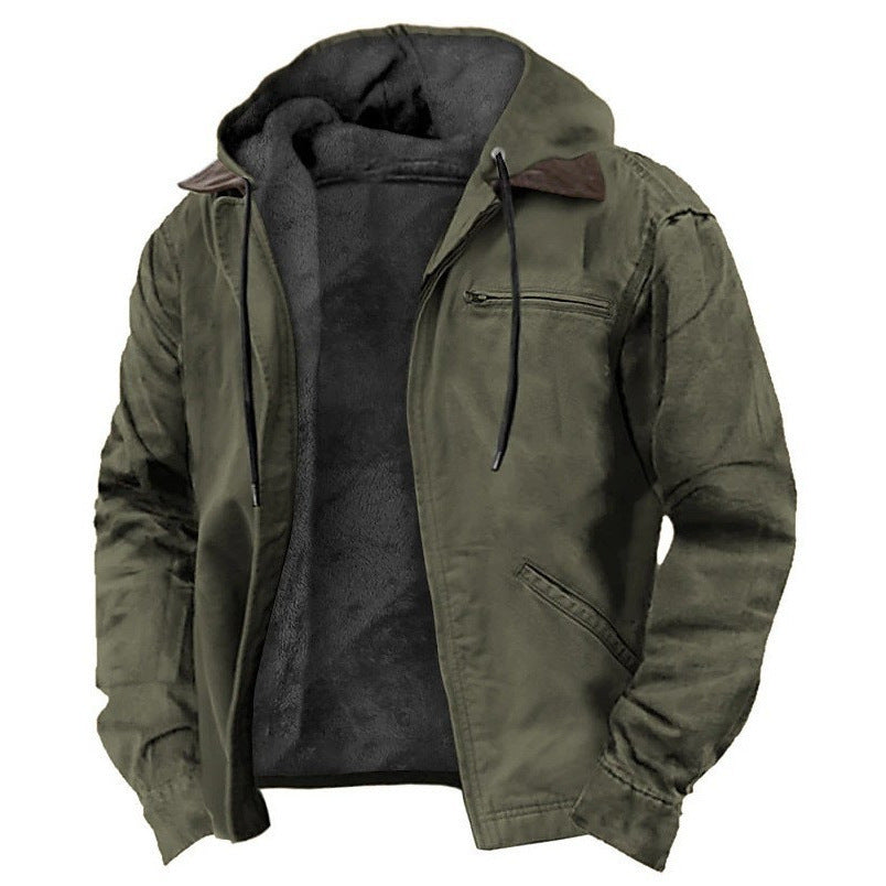 WARM FLEECE JACKET FOR MEN