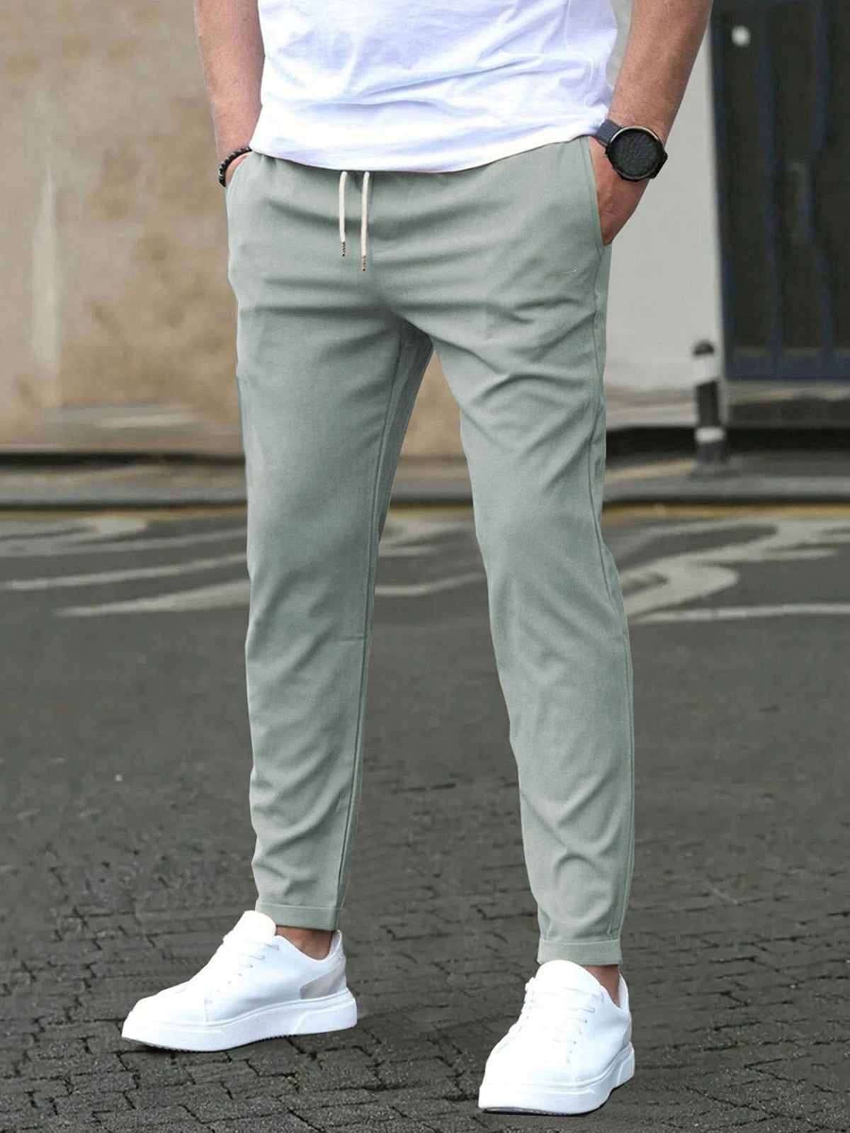 STRETCH TROUSERS FOR MEN