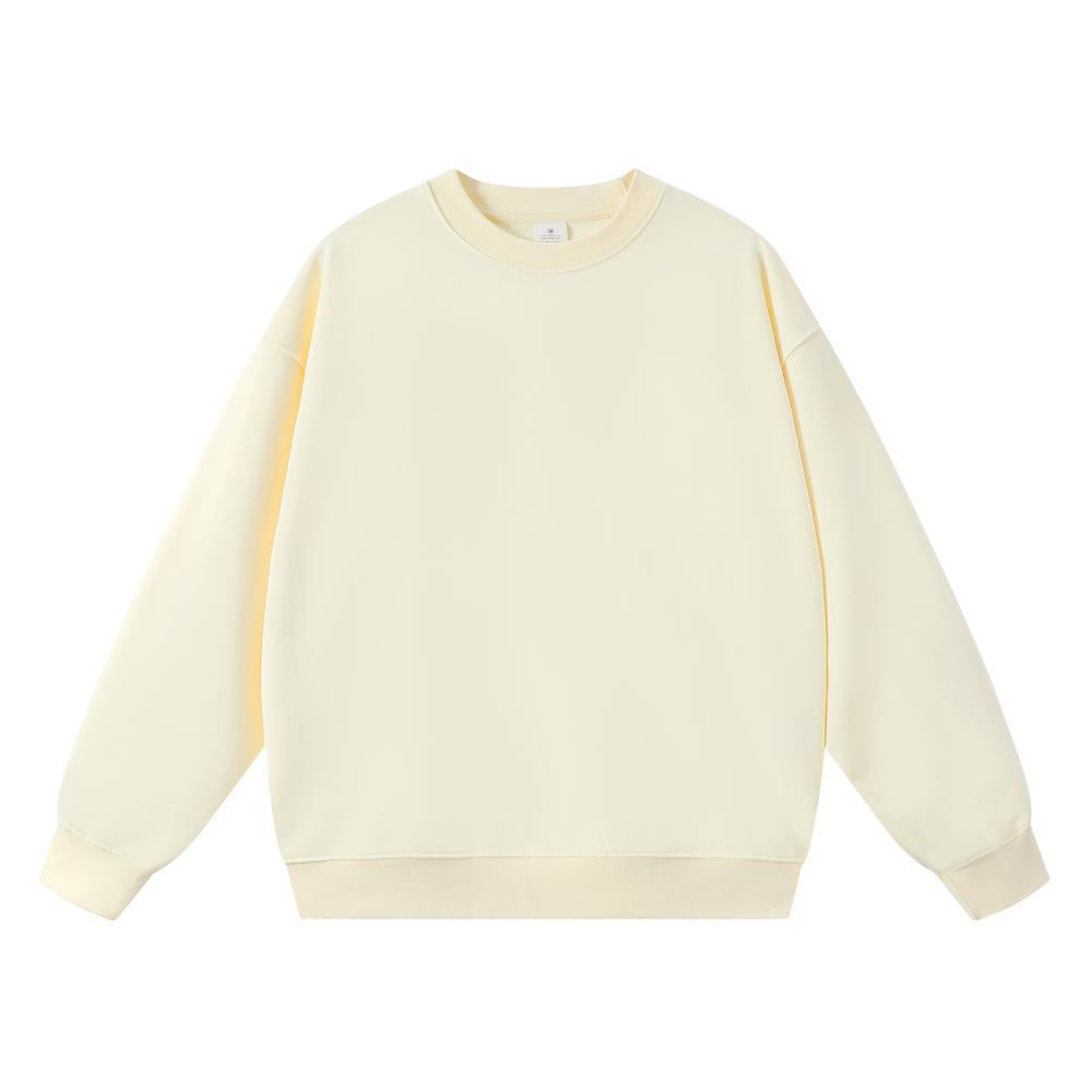 RELAXED FIT COTTON BLEND SWEATER FOR MEN