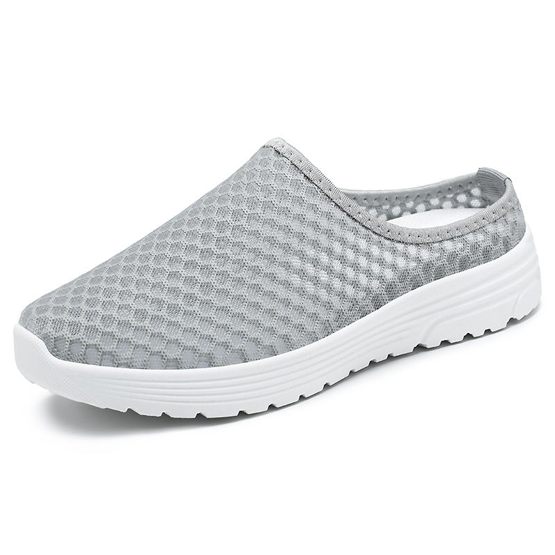Women's Slip-On Mesh Trainers Breathable Lightweight
