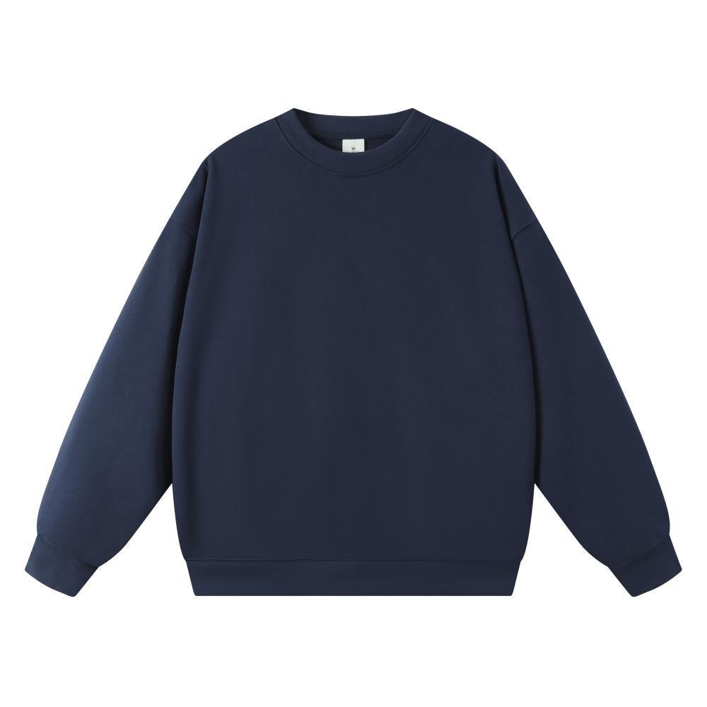 RELAXED FIT COTTON BLEND SWEATER FOR MEN