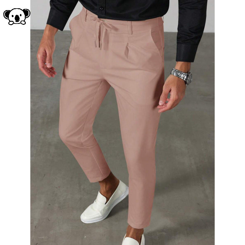 TAPERED ANKLE LENGTH TROUSERS FOR MEN