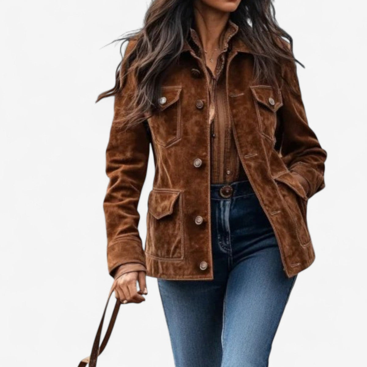 Kiana | Refined Button Front Jacket