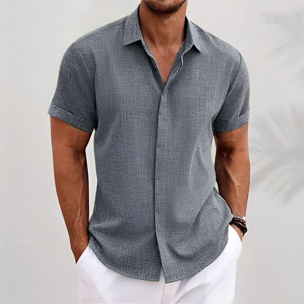 Oberon - Light Short Sleeve Shirt for Men