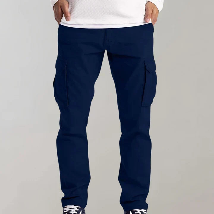Men’s Multi-Pocket Cargo Trousers