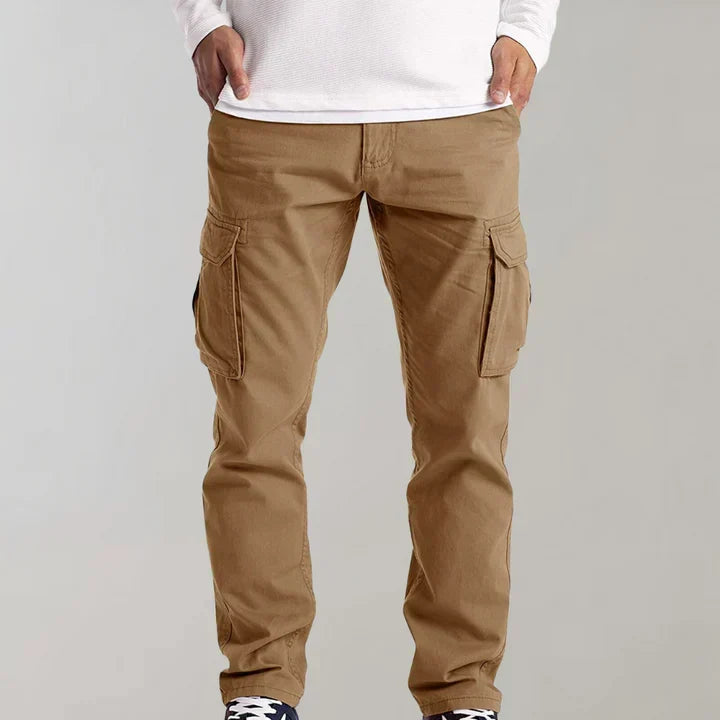 Men’s Multi-Pocket Cargo Trousers