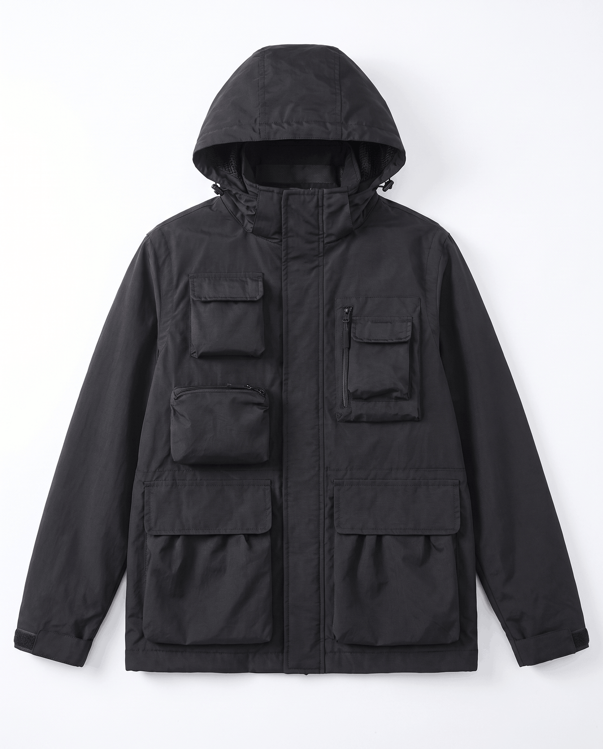 Parka Jacket for Men – Warm Padded Lining, Hooded & Multi-Pocket | Rob