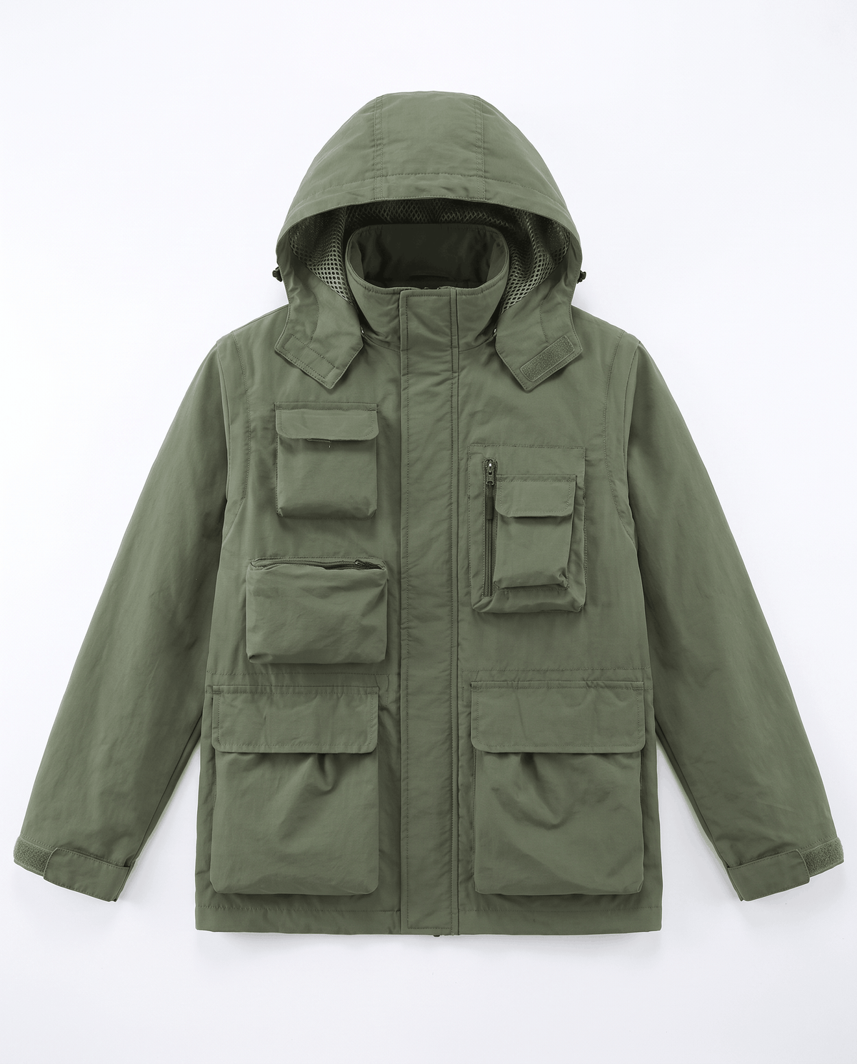 Parka Jacket for Men – Warm Padded Lining, Hooded & Multi-Pocket | Rob