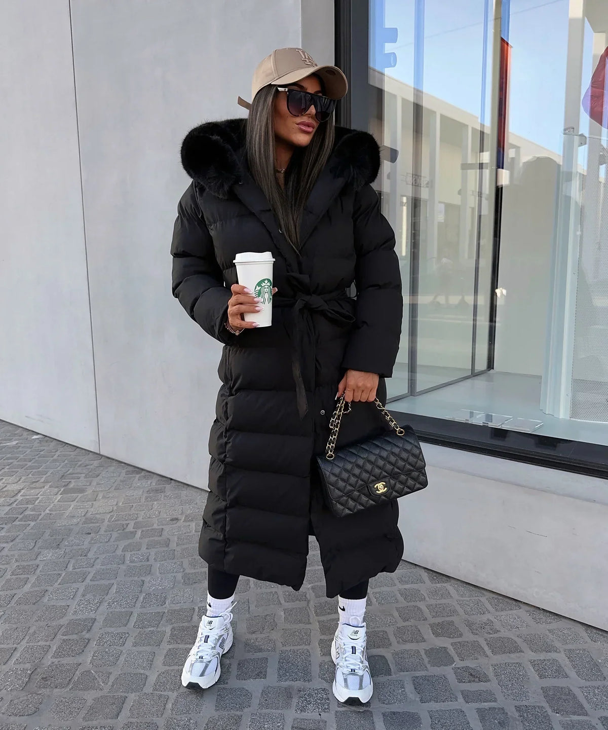 Women’s Long Winter Puffer Jacket