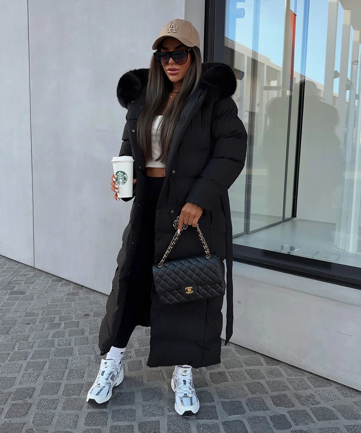 Women’s Long Winter Puffer Jacket