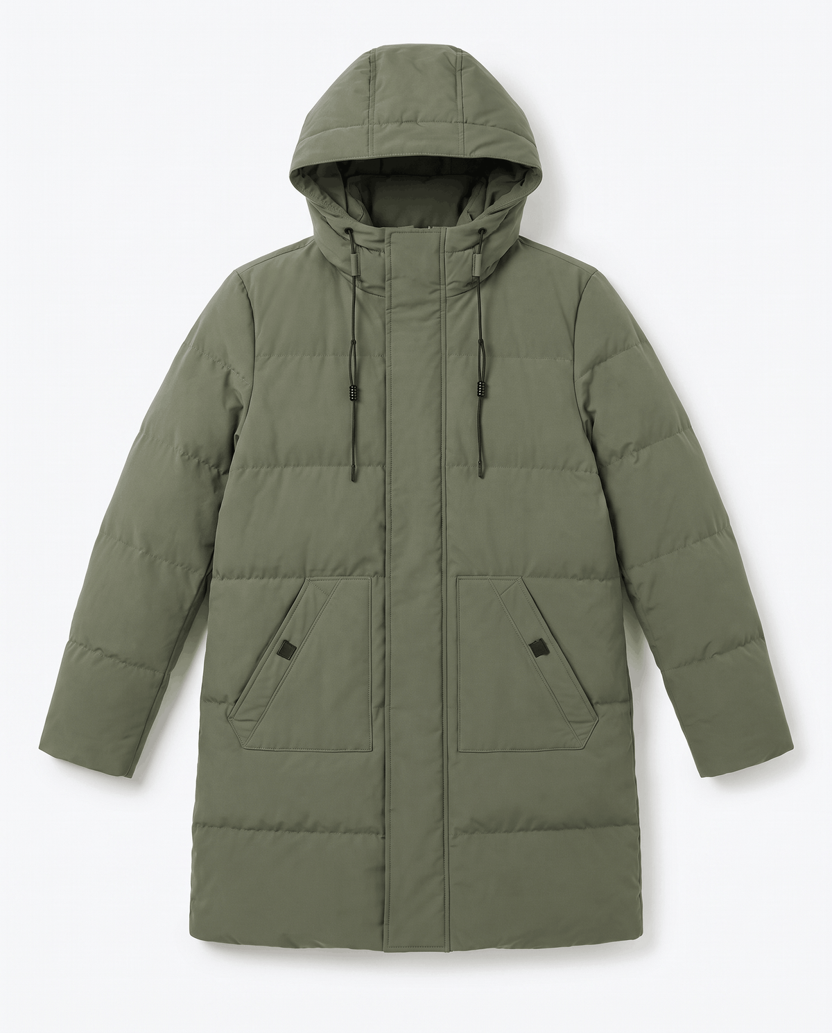 Puffer Parka Jacket for Men – Hooded, Longline & Layer-Friendly | Arlo