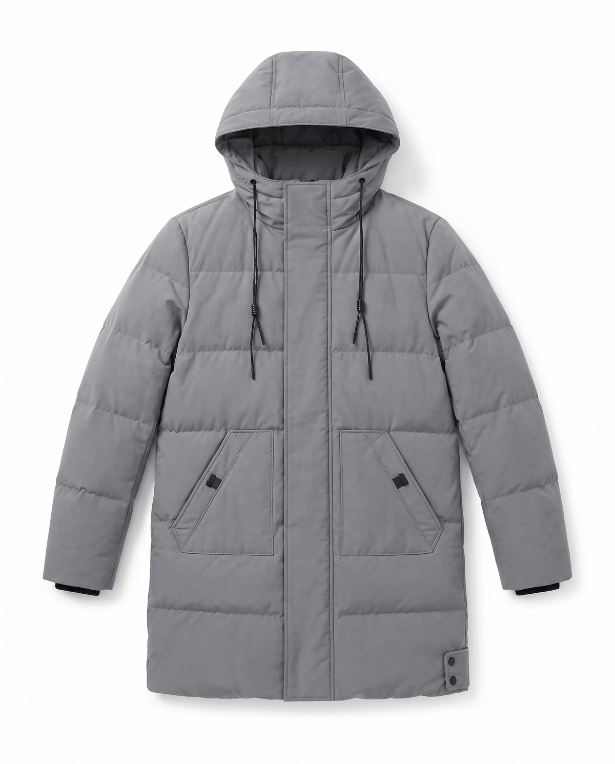 Puffer Parka Jacket for Men – Hooded, Longline & Layer-Friendly | Arlo