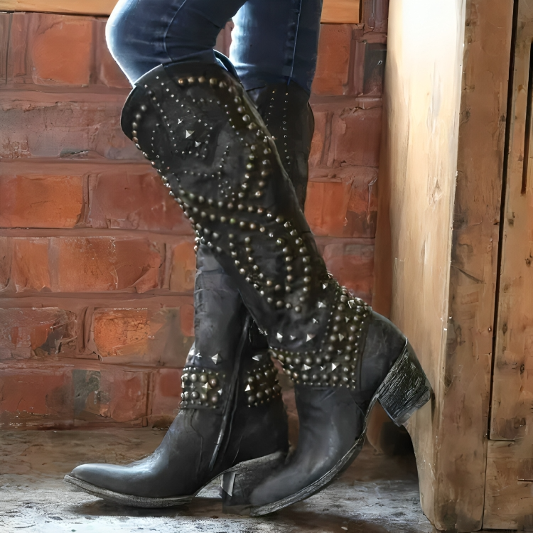 Women's Orthopedic Boots with Side Zipper for All-Season Wear