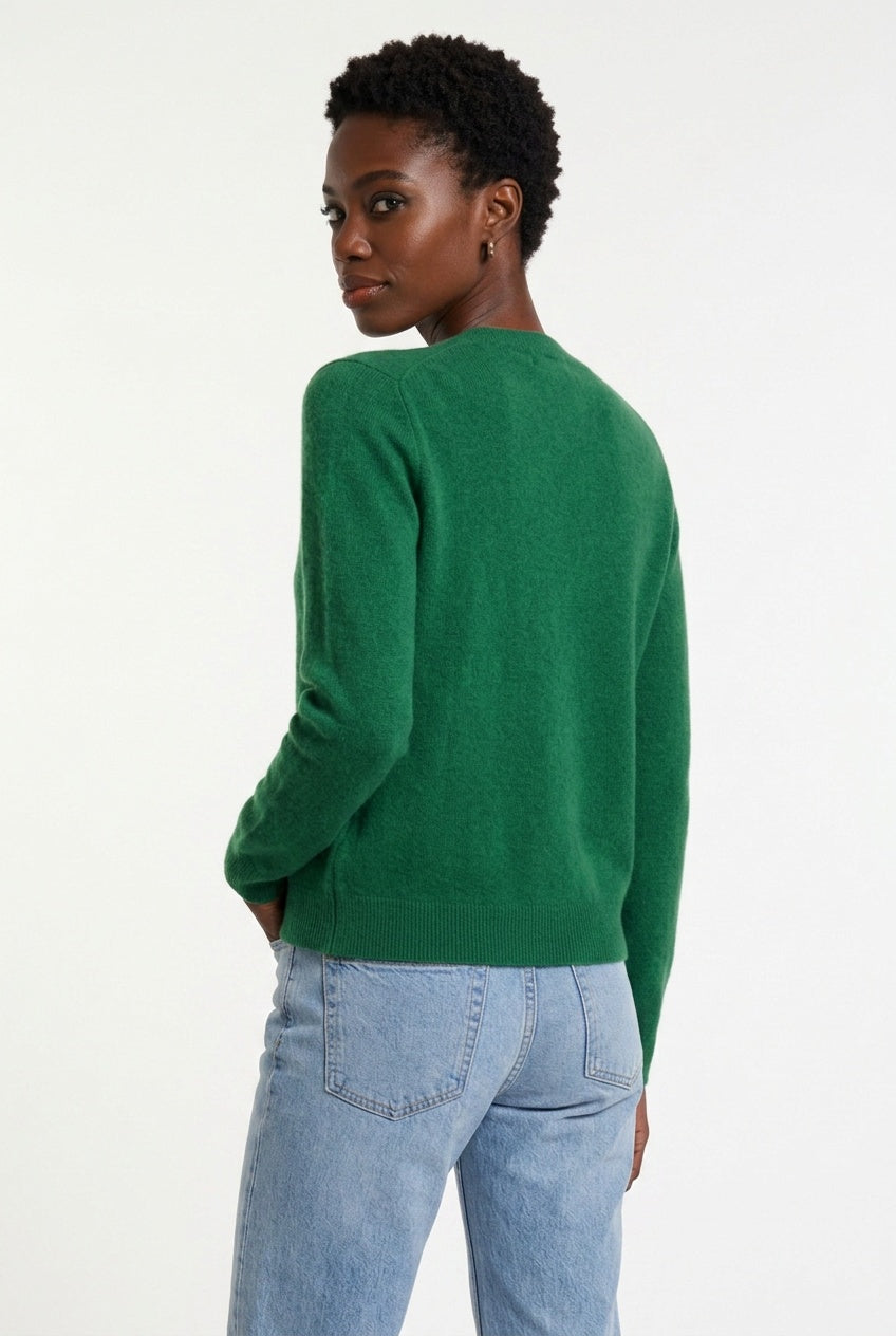 Women's Button-Up Cardigan | Long Sleeve Knit