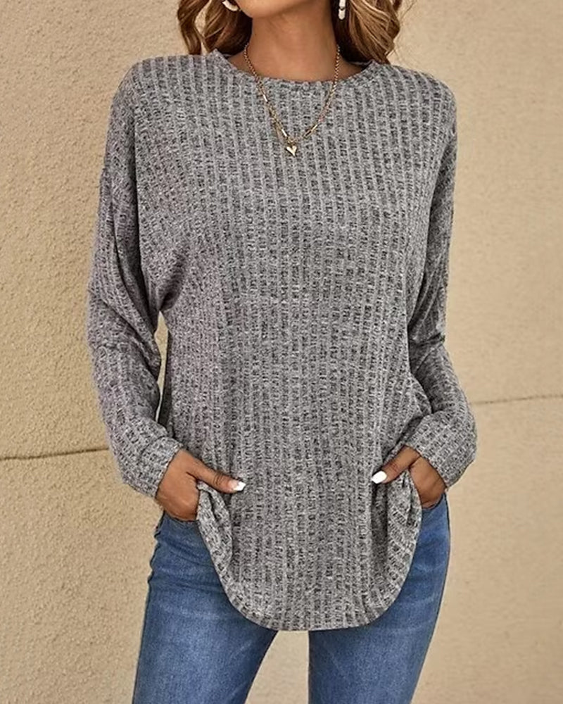 Tilda-Anne Waffle Knit Pocket Top