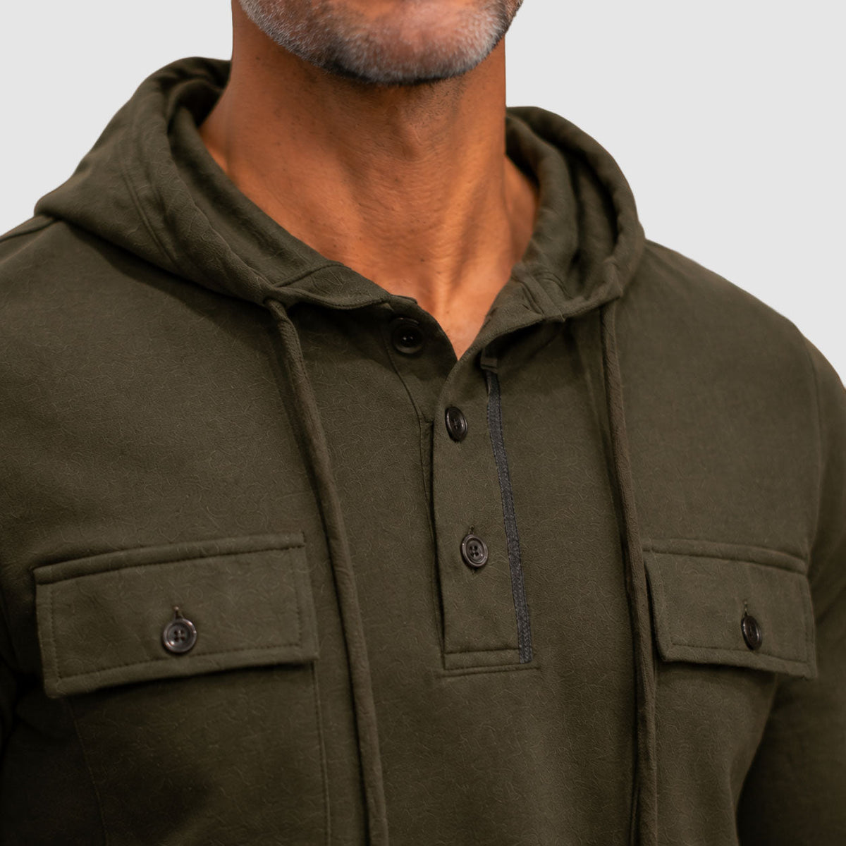 Richard - Men's Utility Hoodie with Chest Pockets