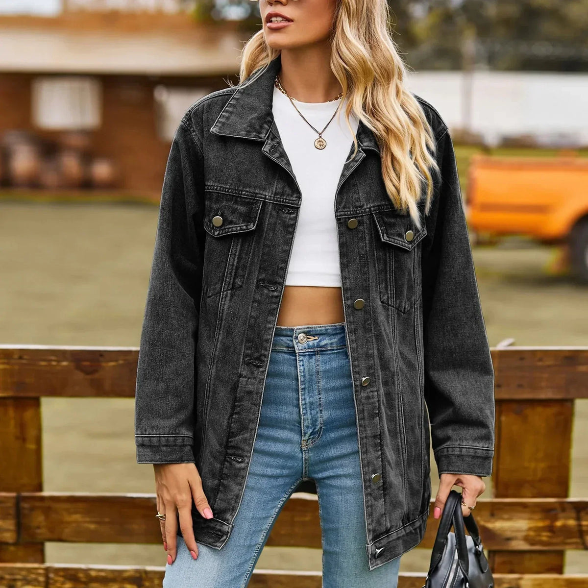 Women’s Harper Vintage Denim Jacket