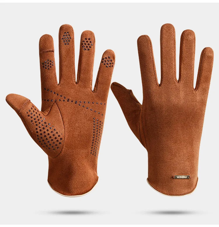Marzella Faux Suede Utility Gloves