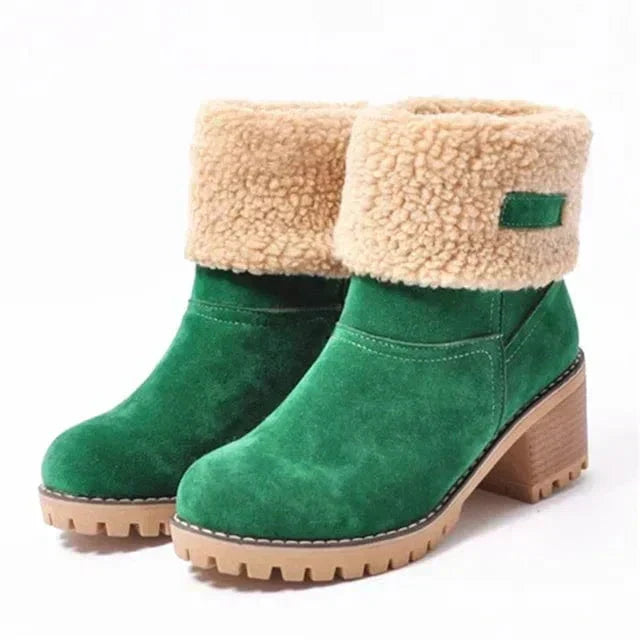 Odalys | Winter Wool Mid-Calf Boots