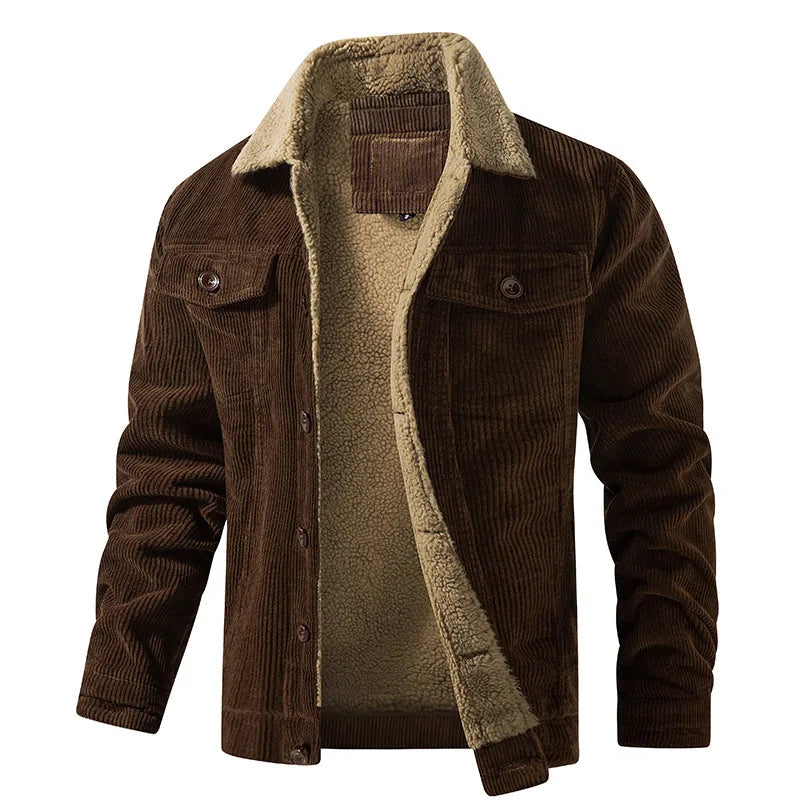 Men's Corduroy Winter Jacket