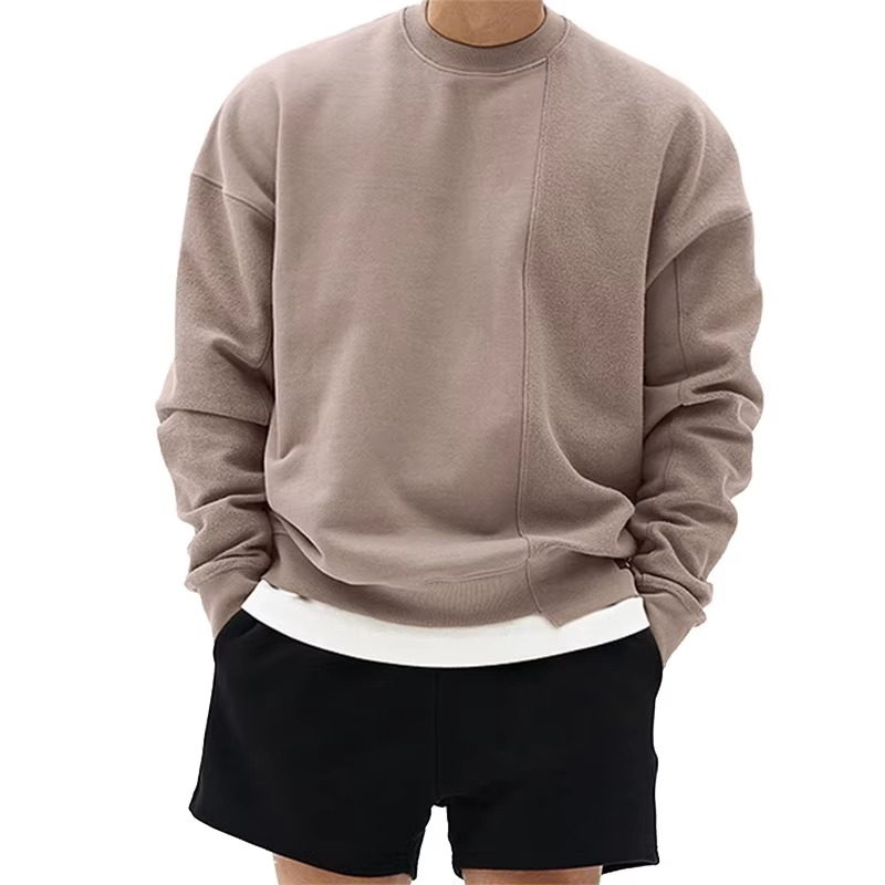 Men's Loose Fit Long Sleeve Sweatshirt
