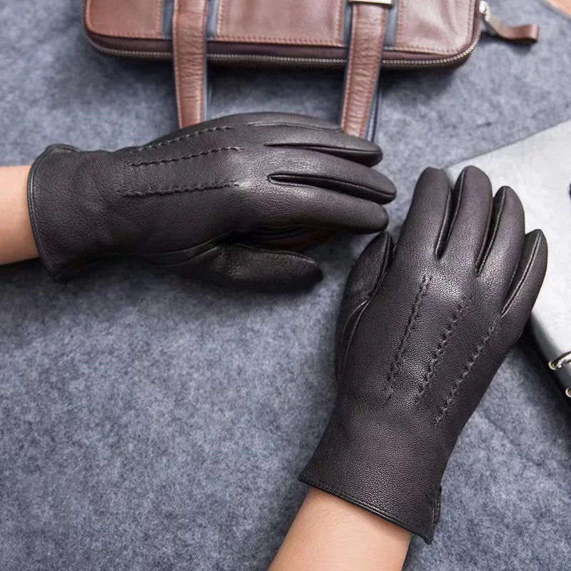 Montaro Heritage Faux Leather Gloves