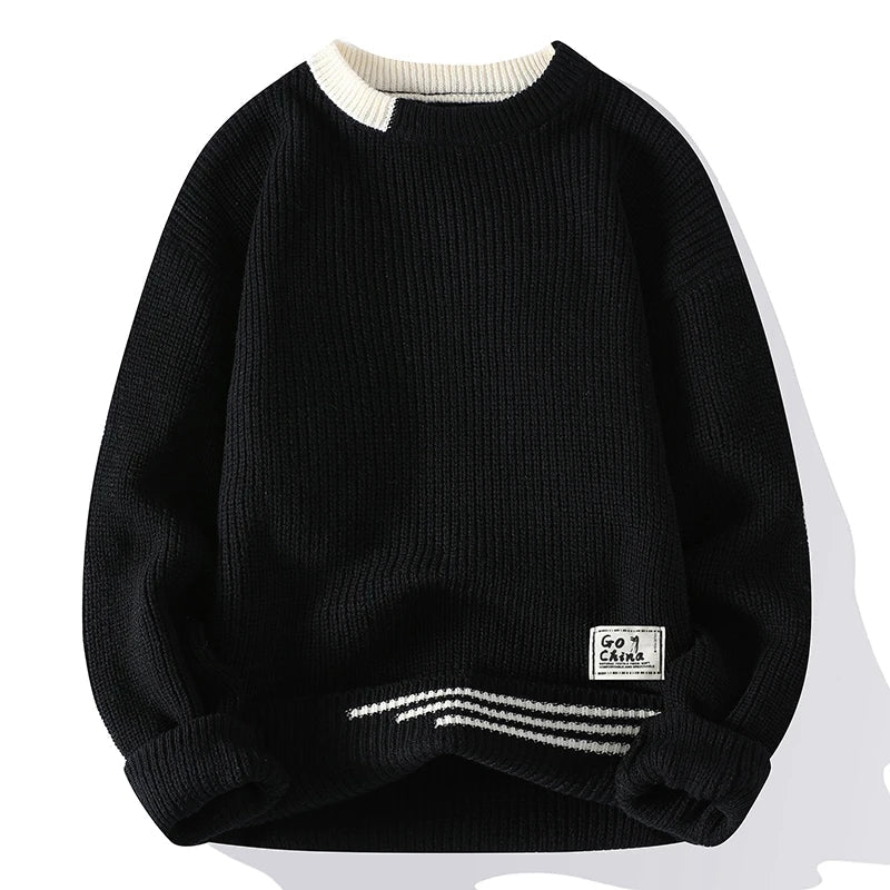 COLOR BLOCK PULLOVER FOR MEN