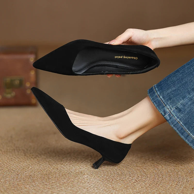 Lecia Suede Pumps