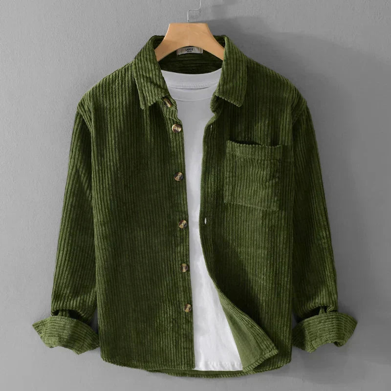ELEGANT CORDUROY SHIRT