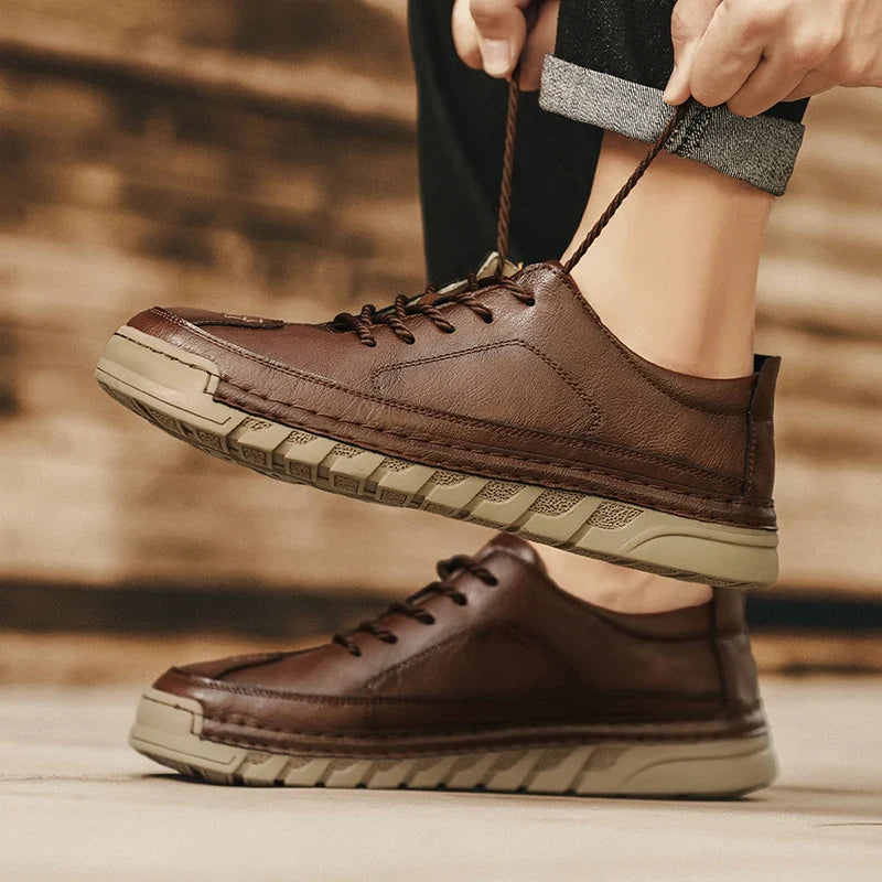 Frontier Leather Sneakers