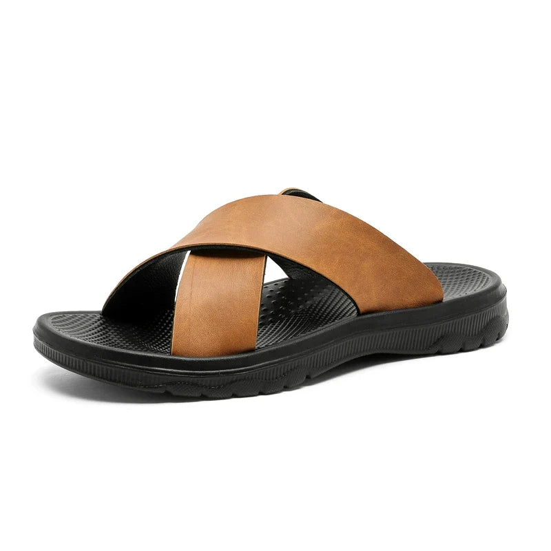 Viento Leather Sandals