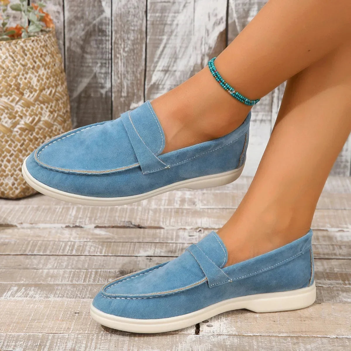 Sienna Suede Loafers