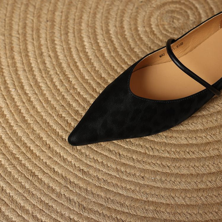 Calista Leather Flats
