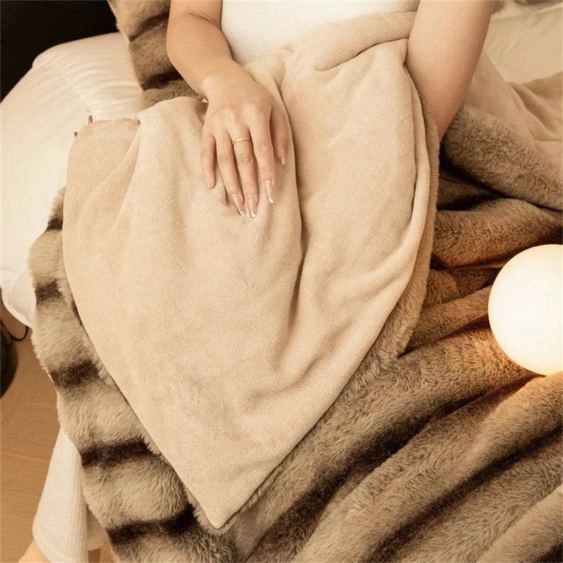 Liora Faux Fur Home Blanket