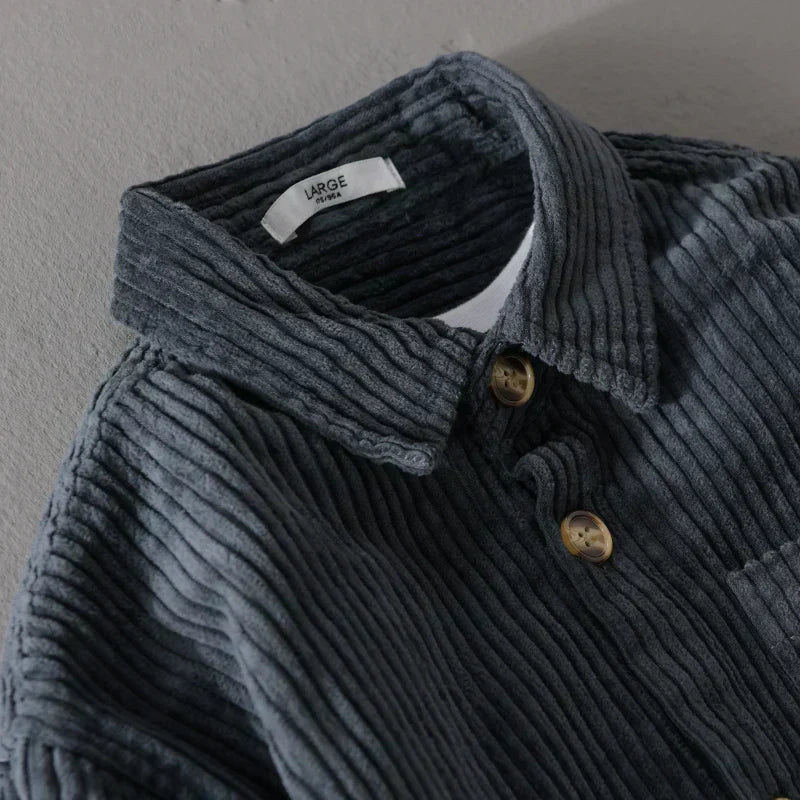 ELEGANT CORDUROY SHIRT