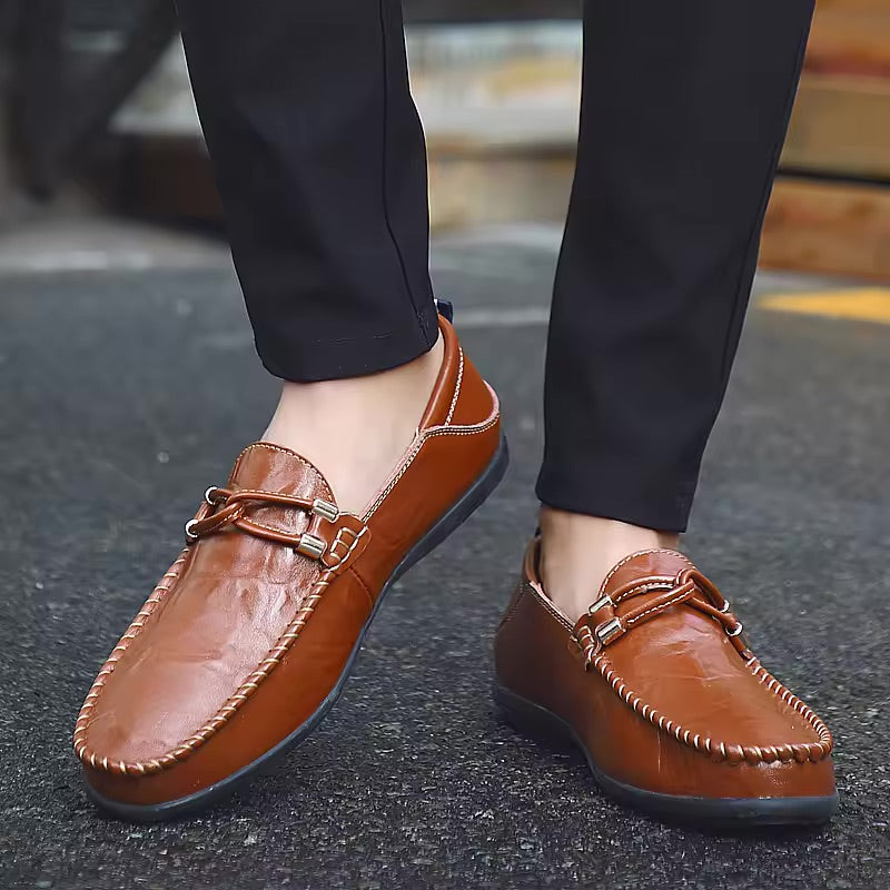 Toscano Leather Loafers