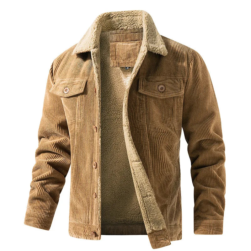 Men's Corduroy Winter Jacket