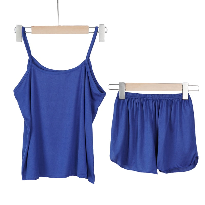 Women’s Cami Top & Shorts Pyjama Set