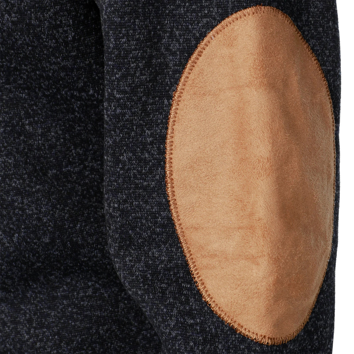 Men's Half-Zip Jumper with Contrast Trim