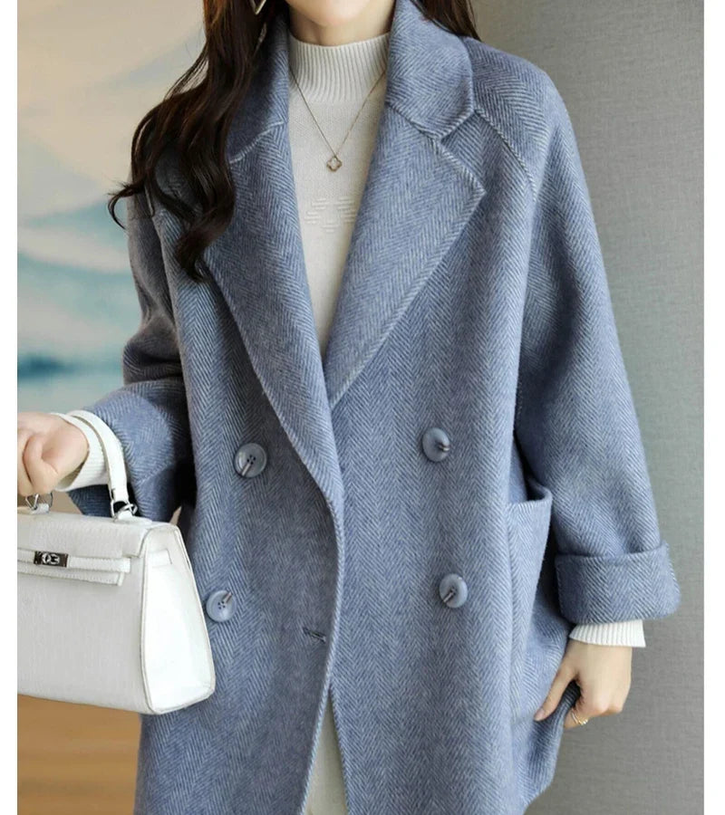 Seraphine Wool Blend Coat
