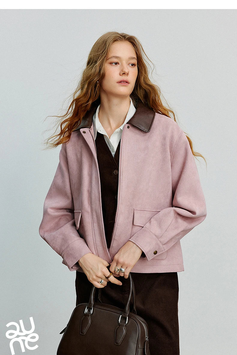 Sorrel Suede Collar Jacket