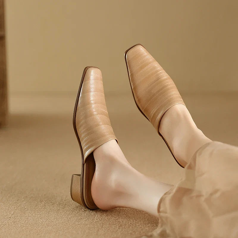 Sorrento Genuine Leather Mules