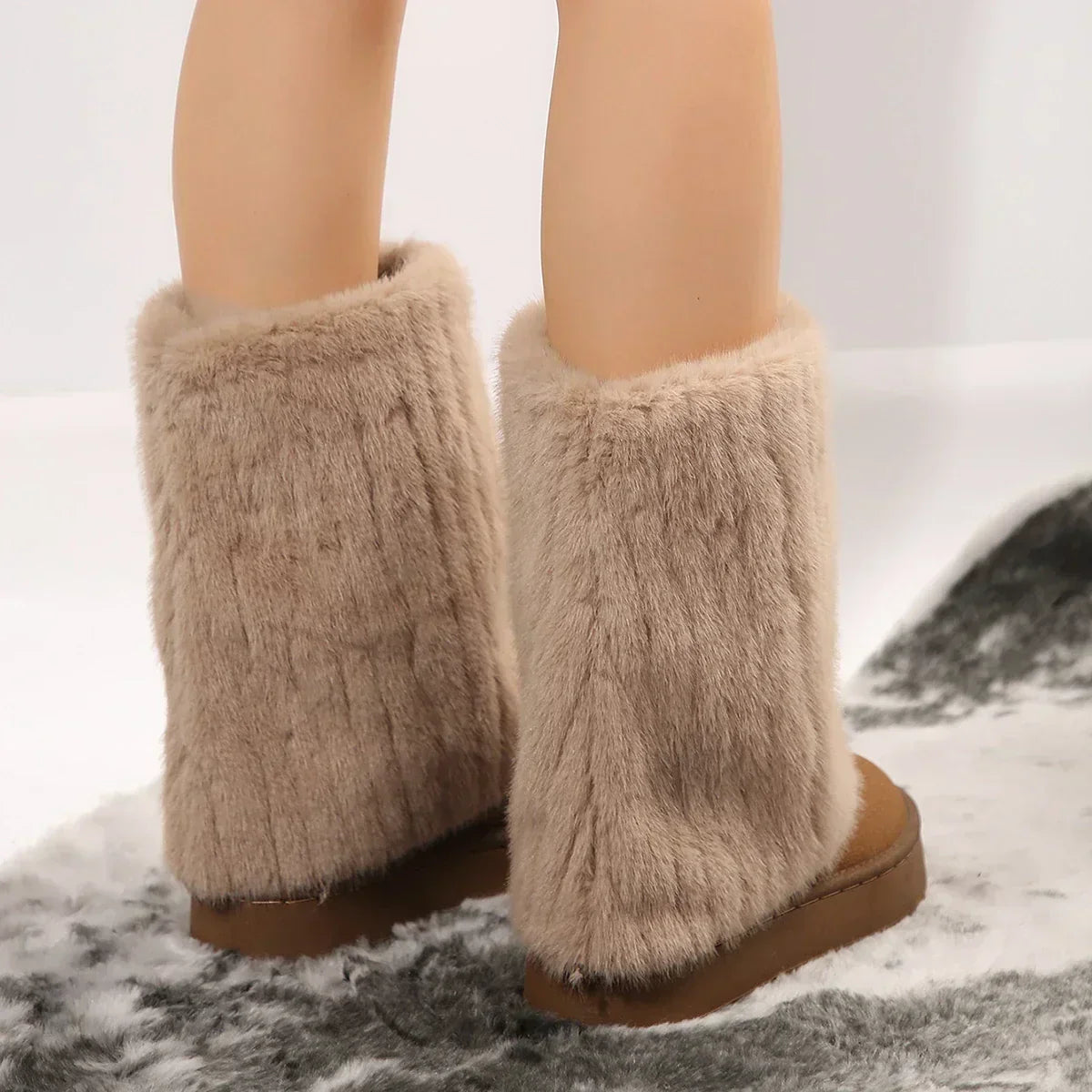 Mabel | Platform Tall Shaft Knee-High Boots