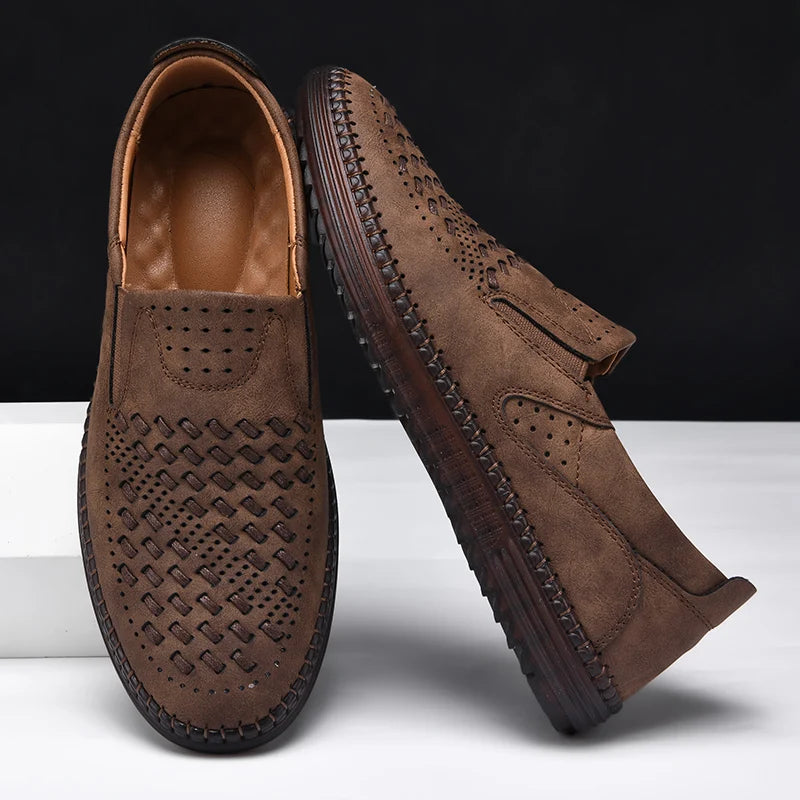 Torino Faux Leather Loafers