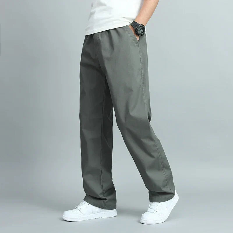 MEN'S WIDE COTTON PANTS