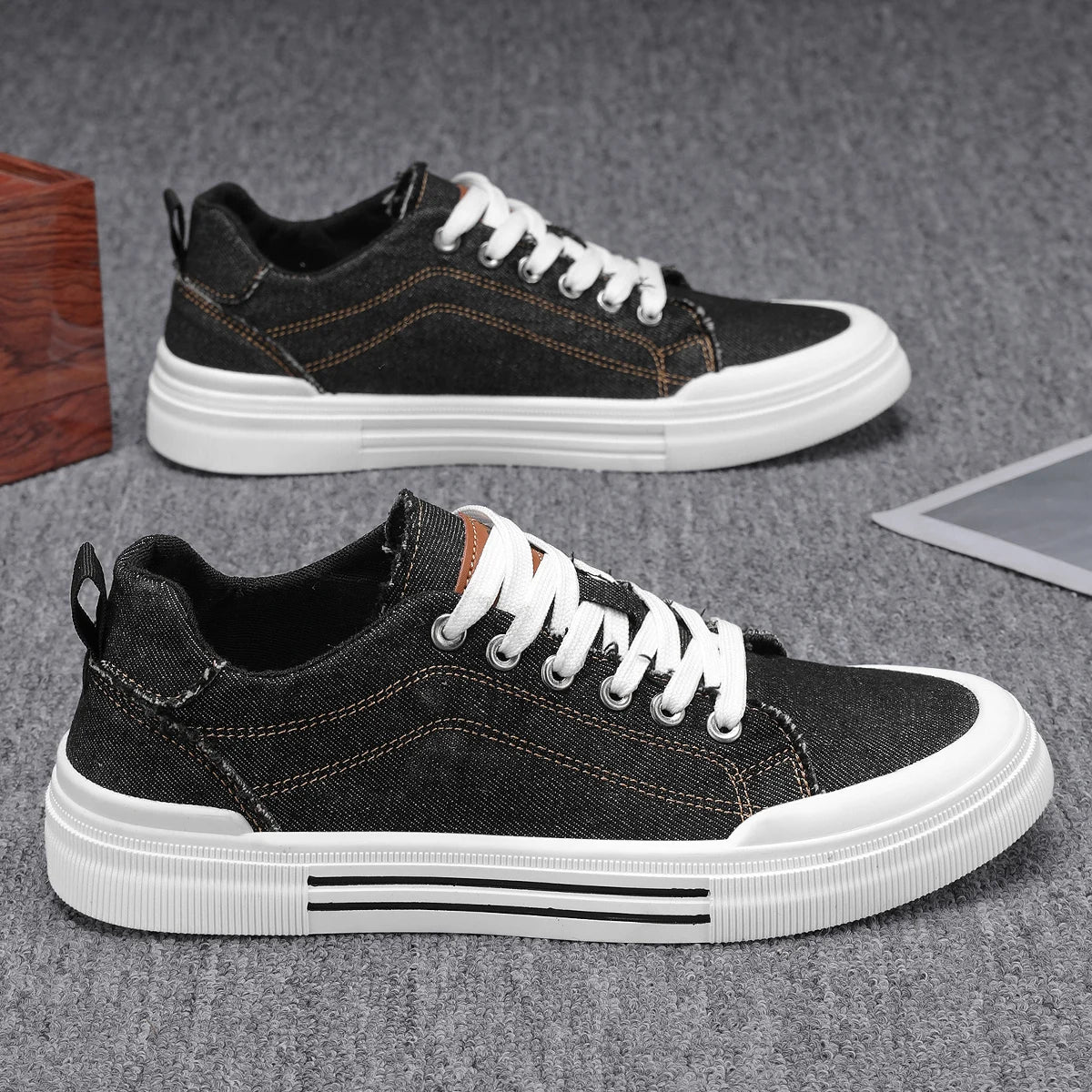 Brooks Denim Sneakers
